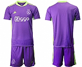 2020-21 AFC Ajax Purple Goalkeeper Soccer Jersey,baseball caps,new era cap wholesale,wholesale hats